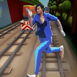 奔跑吧！快乐出发蓝色妖姬跑酷